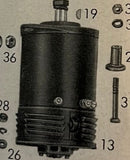 New Generator - Lichtmaschine - 000 154 77 01 - 1951 - 1956 220 - BOSCH  200W 33A