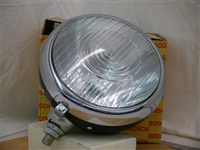 Headlight - Complete with Chrome Trim Ring & Lense