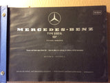 Chassis and Body Spare Parts List - Mercedes-Benz Type 350SL US Version