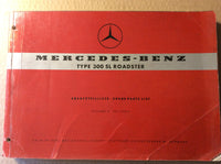 Spare Parts List - Mercedes-Benz Type 300SL Edition A