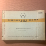 Spare Parts List Mercedes-Benz 190Db Edition A