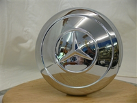 Chrome hub cap  w/o trim ring, 190SL, 230SL,