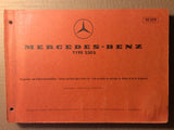 Spare Parts List - Mercedes-Benz Type 230S