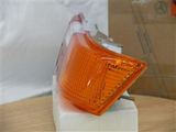 Taillight lens only    amber, Left